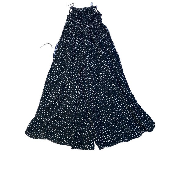 Anthropologie Maeve Finley Jumpsuit Polka Dot Wide Leg Sleeveless Size US 0/UK 4 - Picture 8 of 8